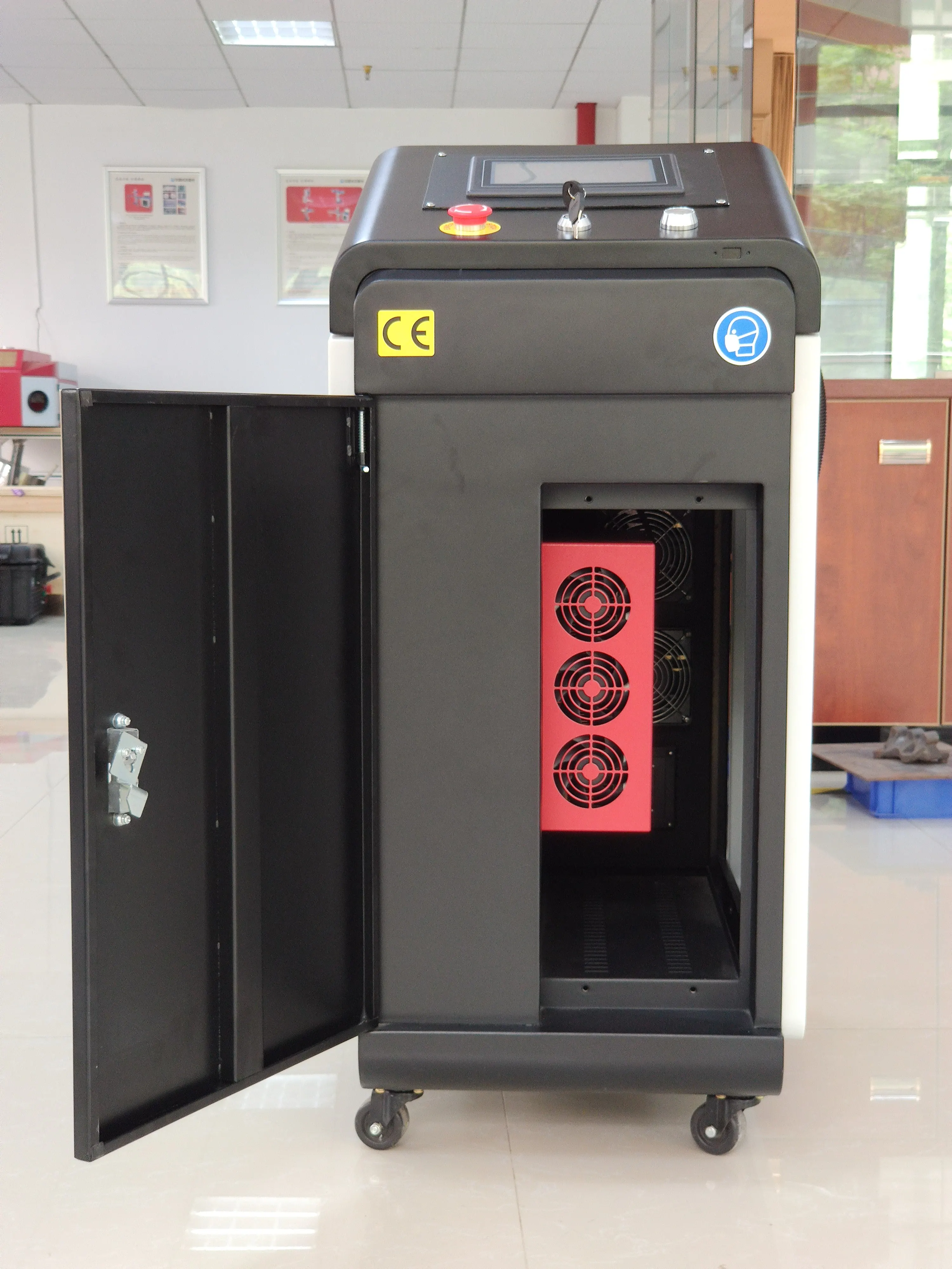 50W 100W 200W Handheld Pulse Laser Cleaning Machine for Metal Rust Removal Industrial Laser Cleaner Oxide Removal