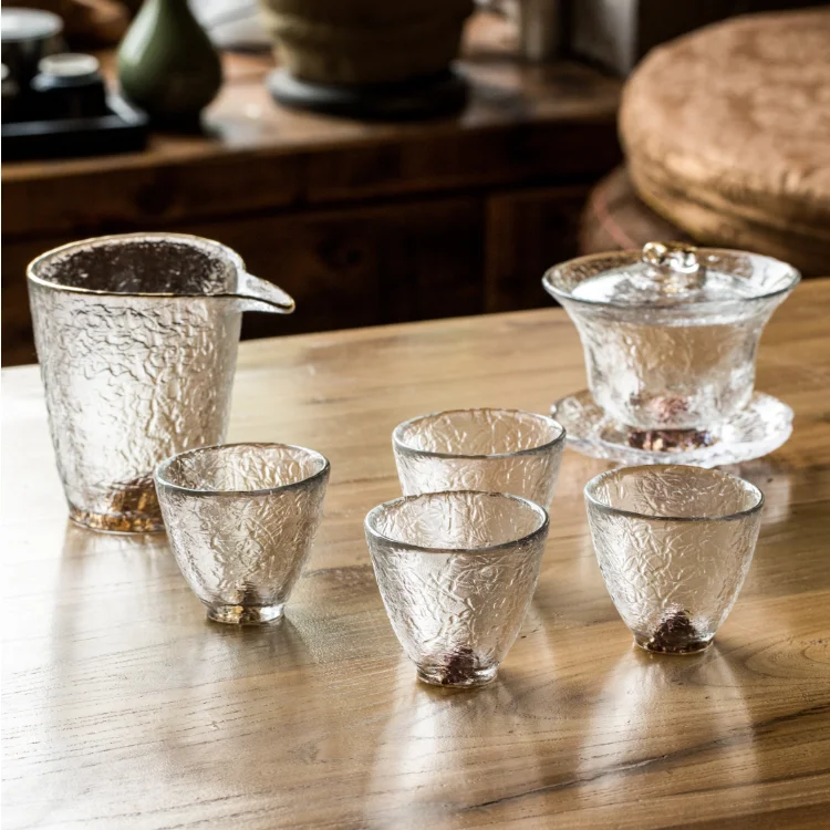 High quality gift Gold Hill set with Ancient-skill glaze