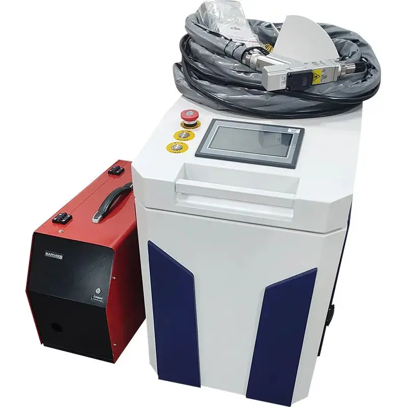 2000w Portable cleaner welder laser cleaning and welding machine rust paint removing metal cutting 3 in 1