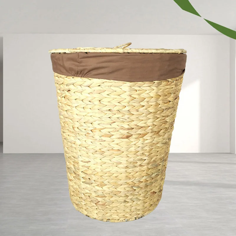 Hot Selling Baskets for Storage Laundry Basket Bamboo Cheap Storage Baskets PE Multifunction Single Customized White Set Rattan