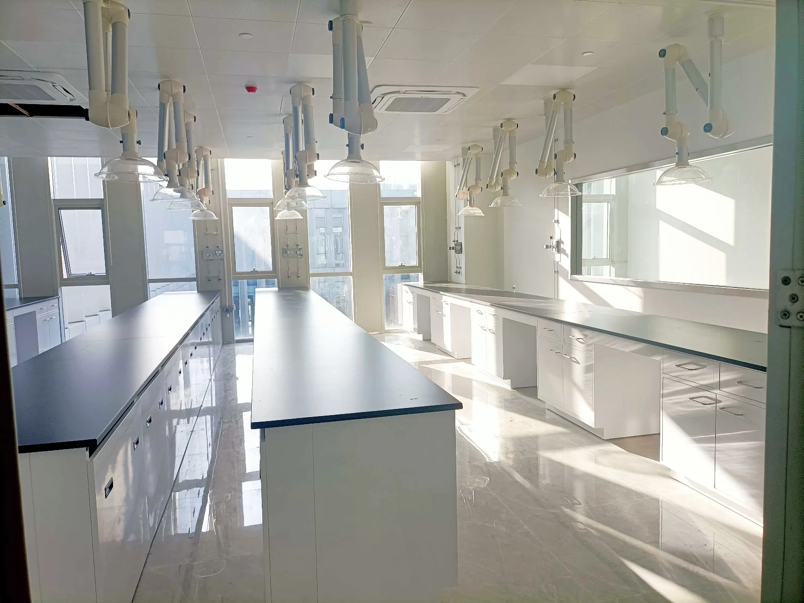 Бесплатная конфигурация съемная лабораторная мебель рабочие столы для лаборатории высокая производительность