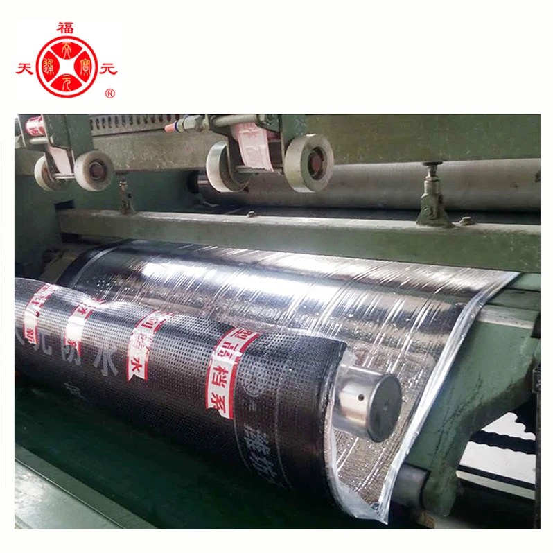 self adhesive waterproof bitumen tar paper roofing membrane for iron sheet