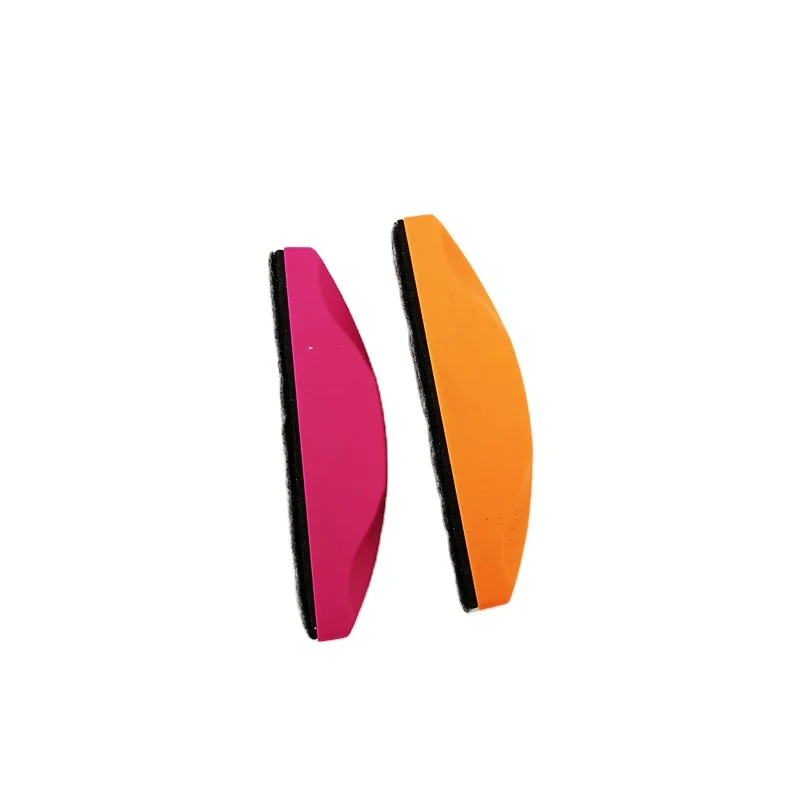 Wholesale Magnetic Plastic Whiteboard Eraser Felt Duster Board Eraser Orange/Purple Customized