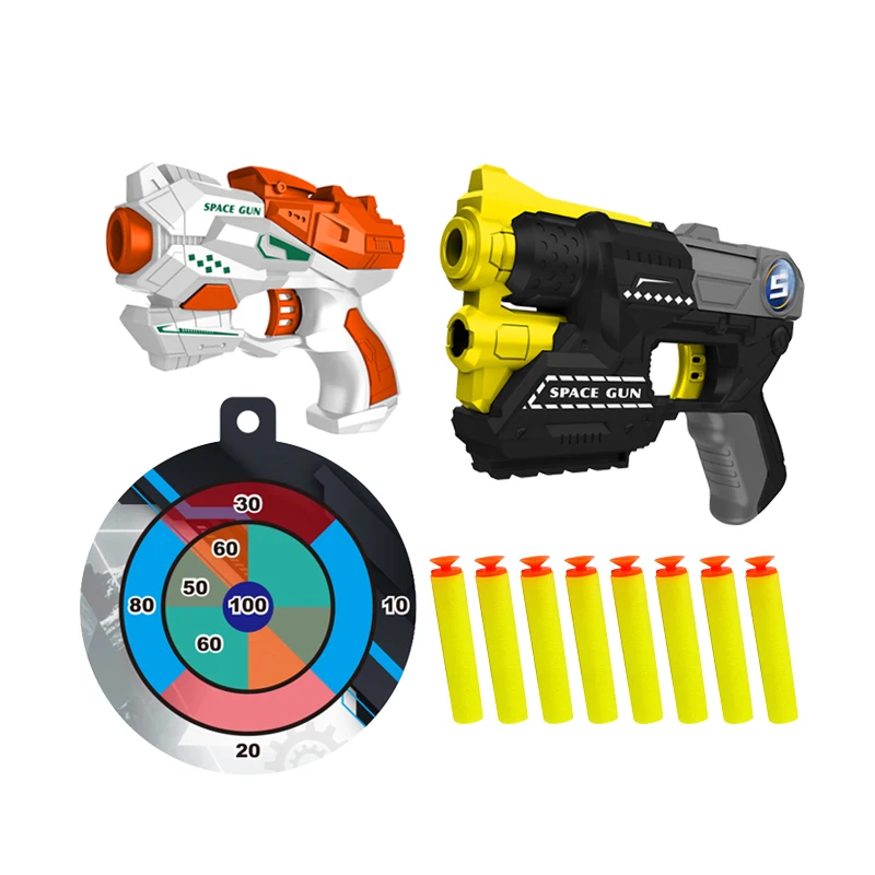 Plastic Soft Bullet Gun Toy Gun With Bullets Shooting Targets Set Toys Toys For Child Gun