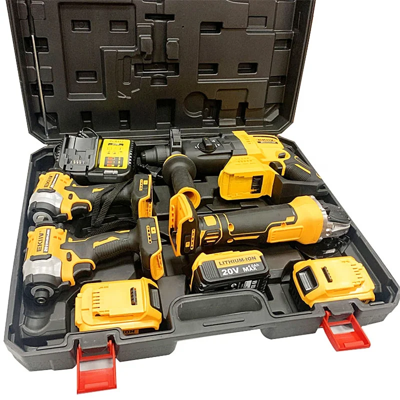 Ekiiv 4.0/5.0/6.0A battery power saw 20V saves 30% electric cordless external rotor power supply Circular saw for wood cutting