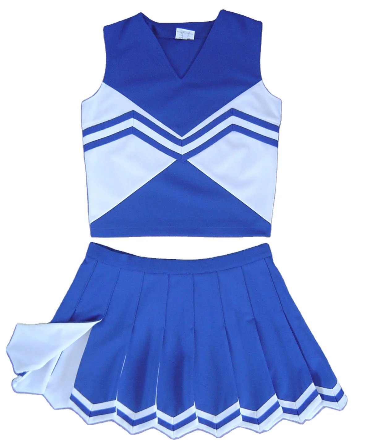 New cheerleading costumes for cheerleaders with 100% heavy polyester