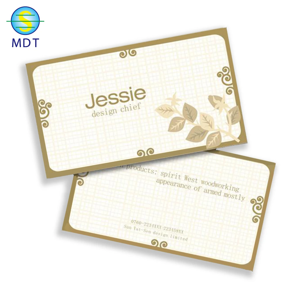 Mdt business card paper spot uv business cards fob price name card printing