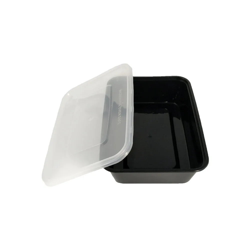 TOP SALES rectangular 500ml disposable microwave plastic food tray