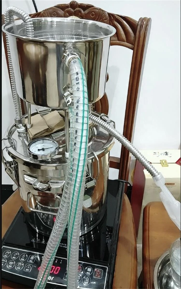 36L Home Mini Distilled Water Maker Machine Alcohol Brewing Machinery