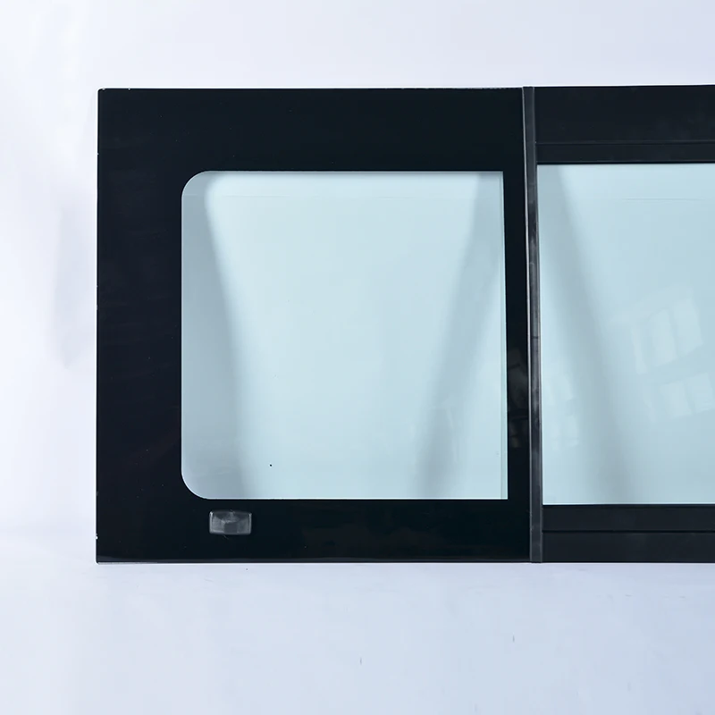 High quality 2005 middle hiace van side sliding window polycarbonate car with frame