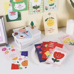 Customized Cute Cartoon Ins Nordic Wall Sticker Decorative Card Wall Bedroom Postcards