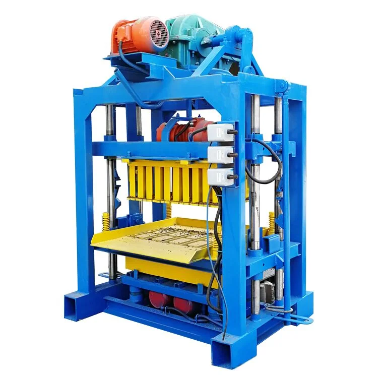 QT-4-40 Concrete Block making machine cement block machine Park pavement brick making machine