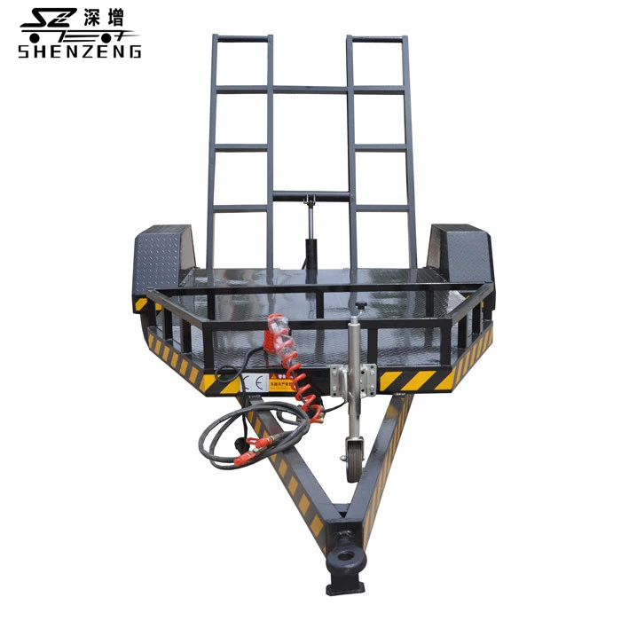 Hot sale 2 wheel trailer for mini rice harvester
