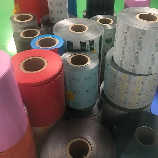 Mass customization wet wipes package bags roll film biodegradable facial mask cosmetics automatic packaging bag film roll