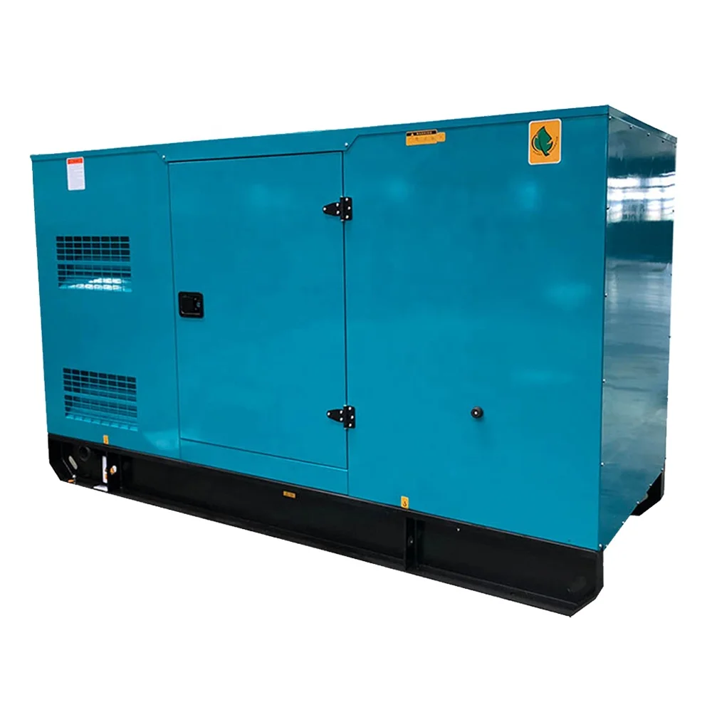 silent type diesel generator 80kw water cooled 100kva open container trailer mobile type generator diesel