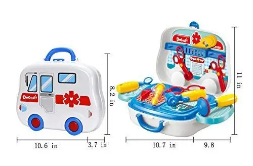 
Doctor kit for Kids , Great for Imaginative Pretend Role Play Toddler Toys for Boys Age 2 3 and up 