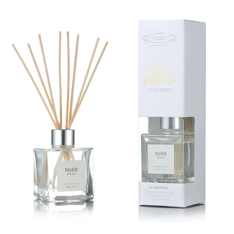 
No fire aromatherapy rattan room bedroom perfume household indoor incense toilet fragrant oil set 