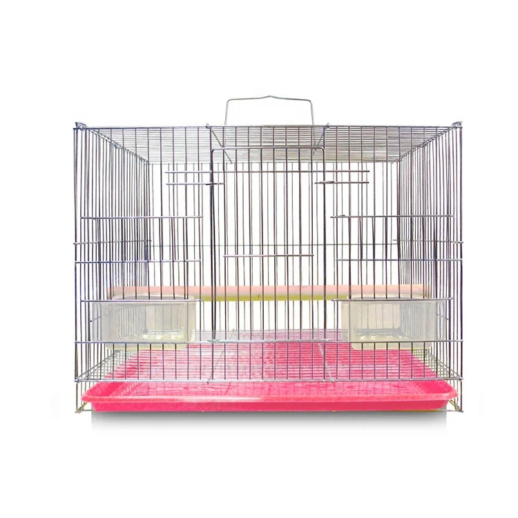 Large bird cage folding transport budgies stainless steel bird cage wire mesh