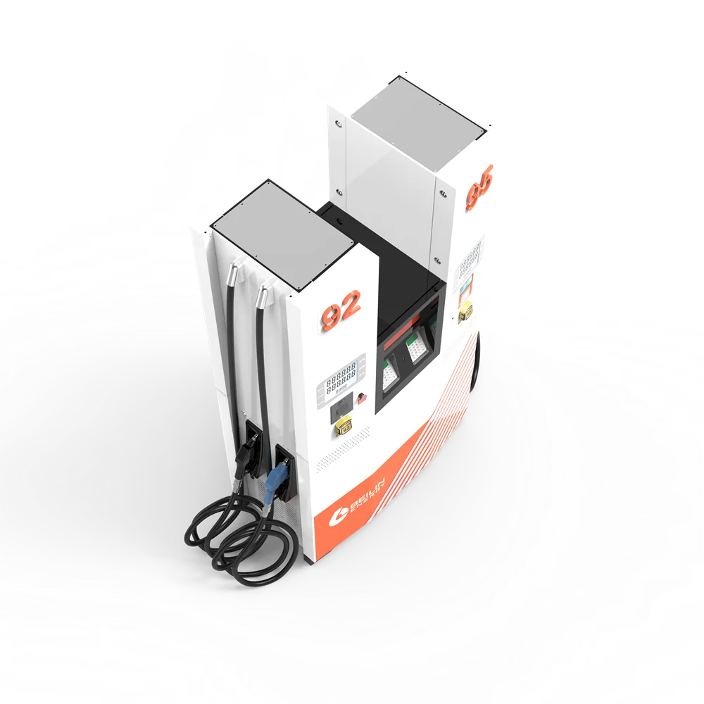 Cheap Portable High Performance Gas Station Equipment Diesel 92 95 Gasoline 4 Nozzle Fuel Distributor