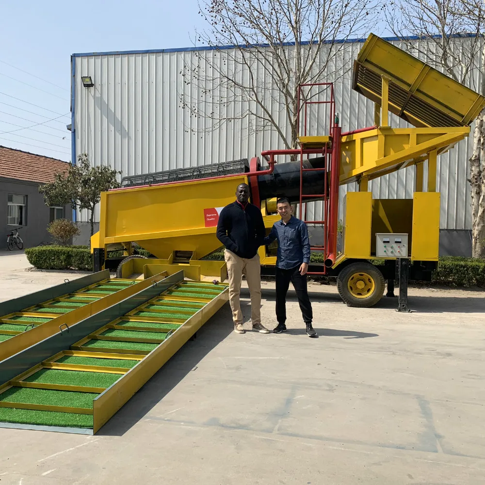 SINOLINKING Low Affordable Price Gold Separator /Gravity Separator Machine with Wind Blower Power