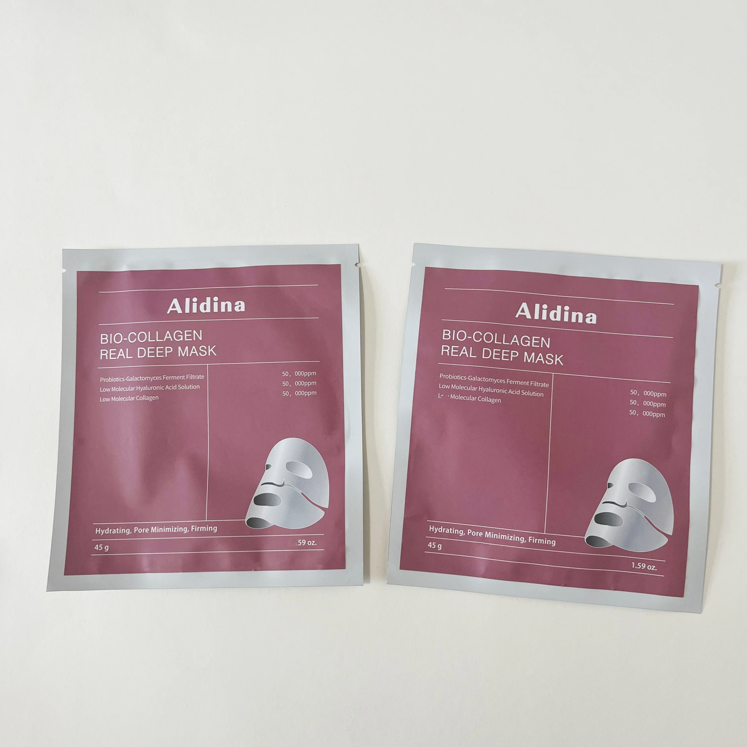 2024 a Korean 4 In 1 Natural Organic Bio Collagen Cellulose Overnight Mask Facial Sheet Fiber Mist