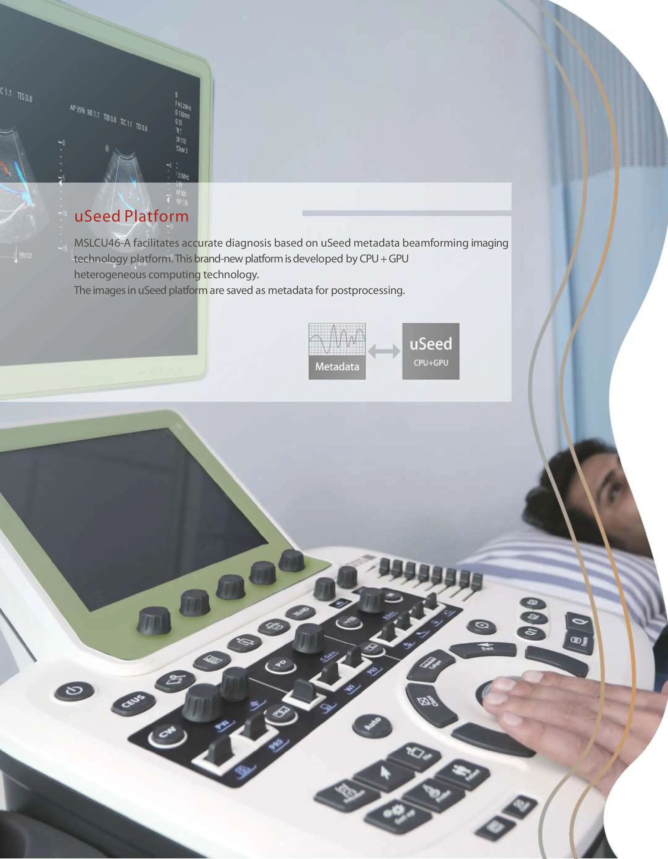 ZONCARE Medical Ultrasound Instruments 4D Trolley Ultrasound Scan Color Doppler Diagnostic System Veterinary Ultrasound Machine