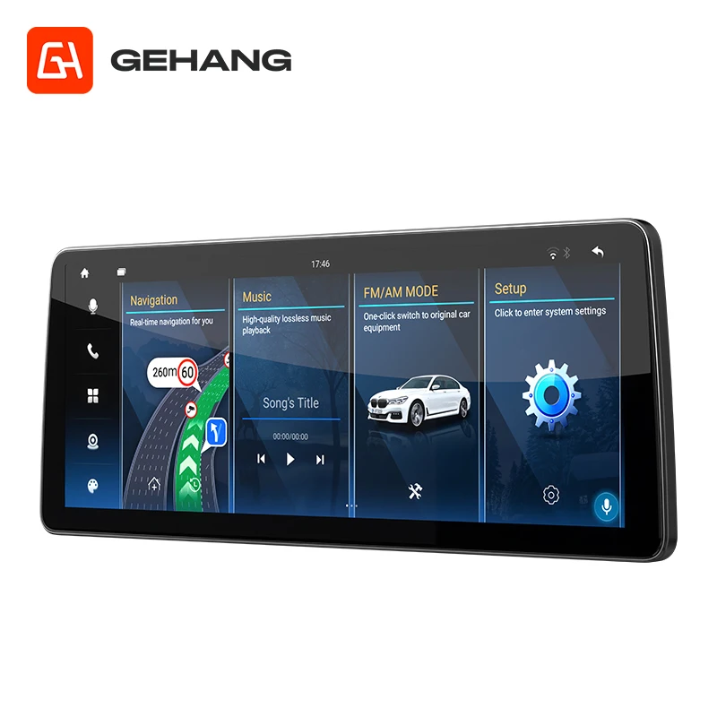 Автомагнитола для BMW 5 GT NBT серии 2013-2017 12 3 дюймов Android 13 din