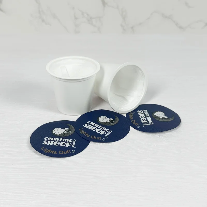 Plastic Coffee K Cup With Non-woven Filter Cup Keurig 2.0 Compatible K Cup Pod
