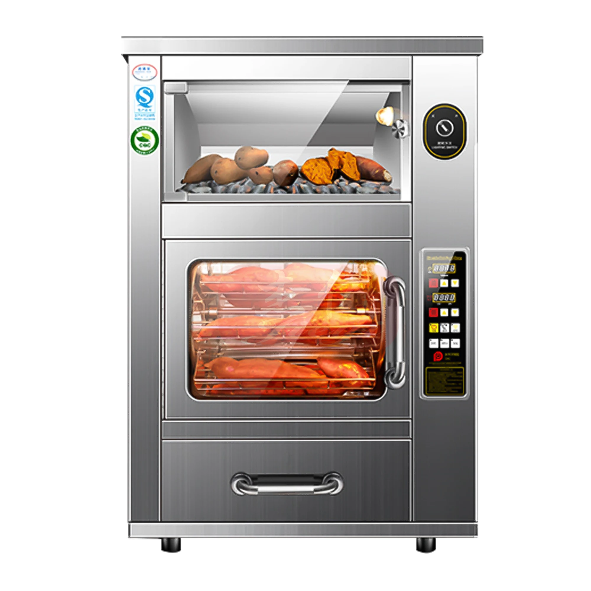 New Product Multi-functional Roaster 3 layers Electric roaster Sweet potato/Fruit Corn/Baked Roaster Machine