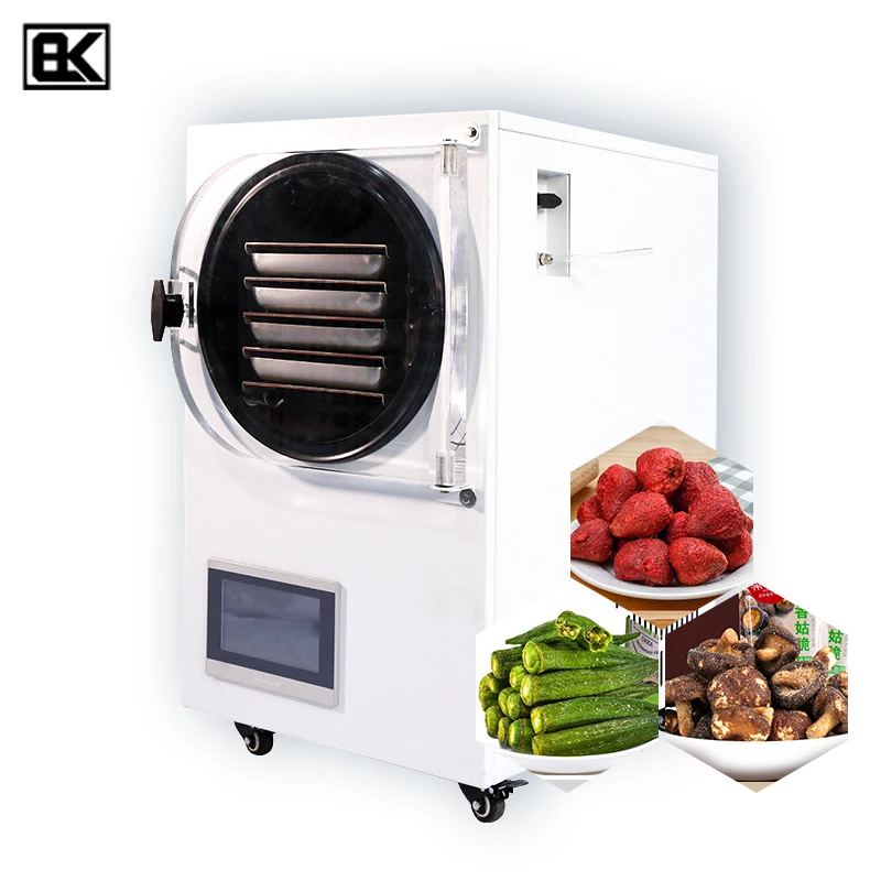 Professional Supplier freeze dried roses strawberry apple instant coffee lyophilizer mini home freeze drying machine//