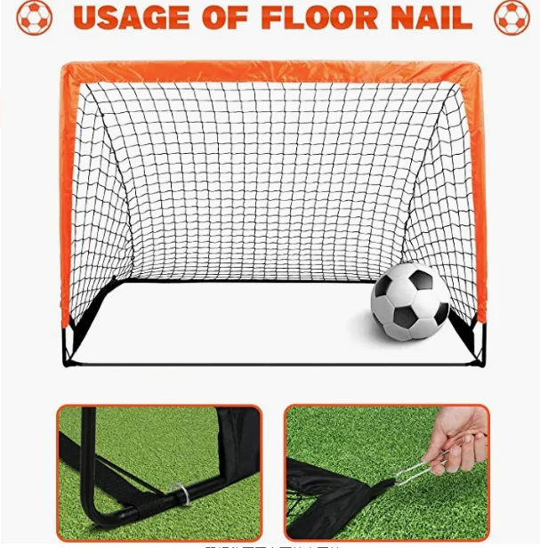Football goal Pro children training foldable football nets mini pop up soccer goal