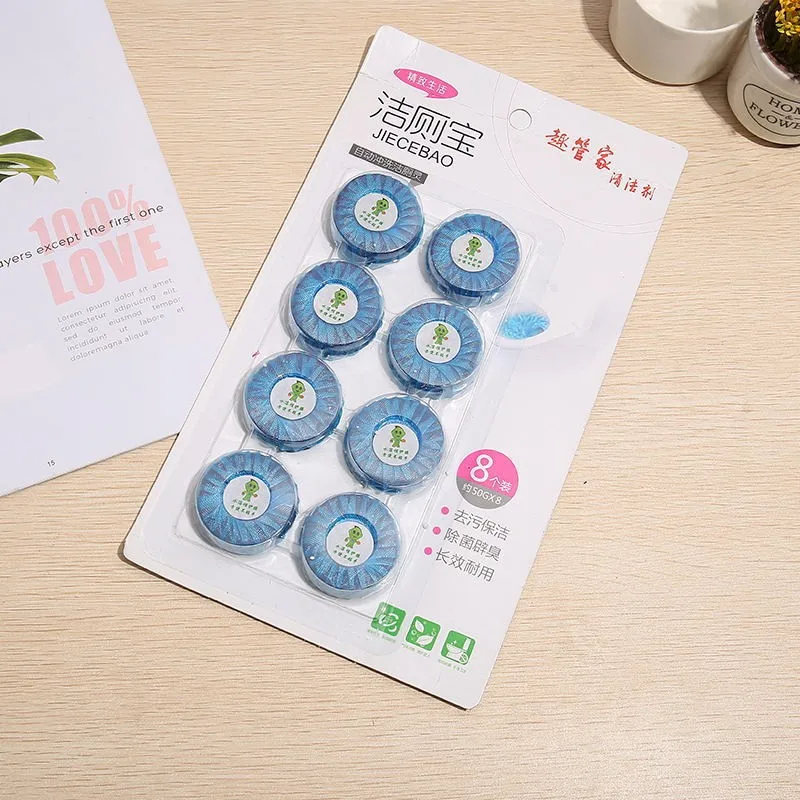 Wholesale Blue Round Strong deodorization Toilet Cleaner For Home