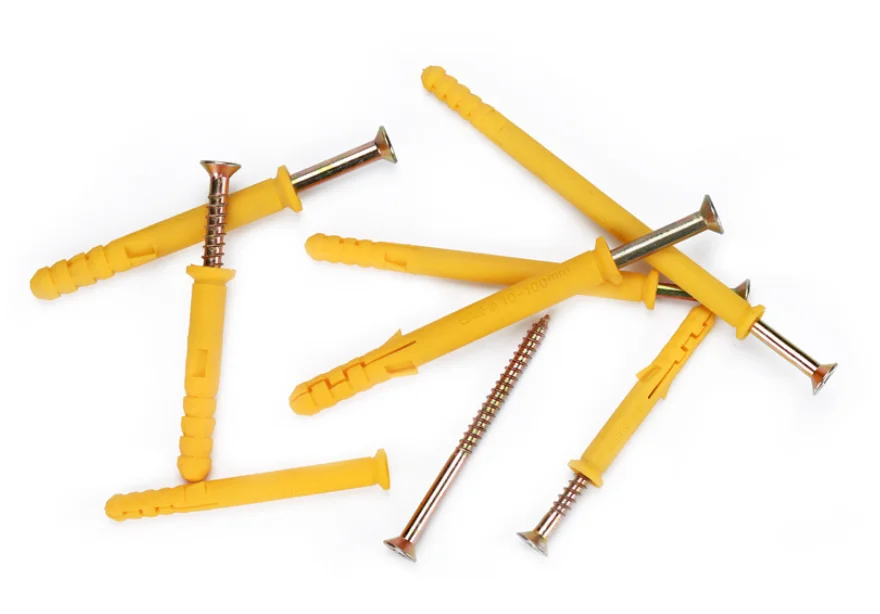 
Self Tapping Screw with Nylon Anchor Plastic Sleeve 