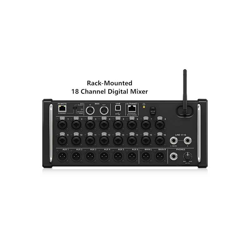 Wholesale Manufacturer MR18 For Conference Home Professional Mixer Console Digital