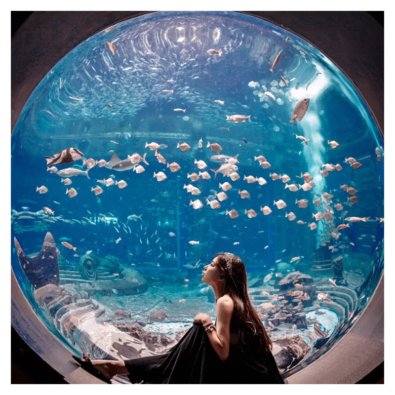 Factory price transparent acrylic panels wall window large acrylic sheet for swimming pool