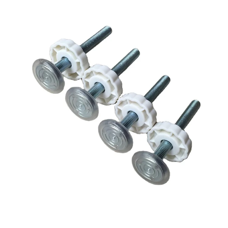 Adjustable Baby Gate Parts Replacement Threaded Spindle Rod with Pressed Adjustment Bolts Safety Protection Accessory