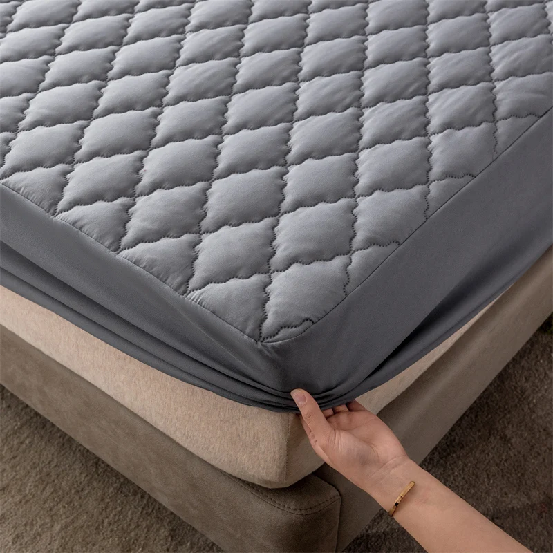 Washable Fitted Quilted Queen Mattress Covers Protectors Waterproof Mattress Cover Waterproof Mattress Protector Cover