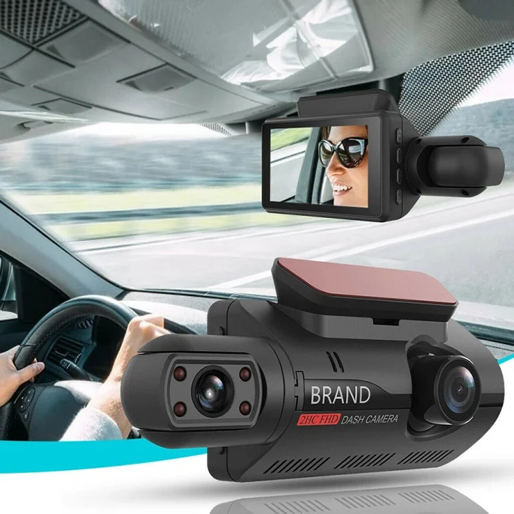 EGO Фабрика Продажа Full Hd 1080P Автомобильный видеорегистратор Камера с двойным объективом