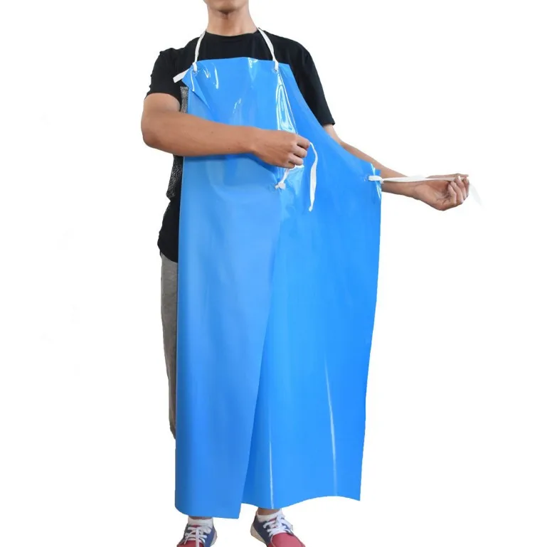 Cheap price Wholesale Adjustable Neck waterproof tpu aprons for food industry