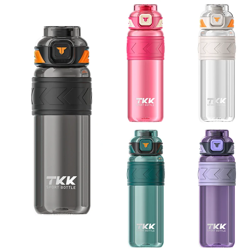 32oz water bottle with Straw 600 800 1000ml BPA Free Leakproof plastic bottle Dishwasher Safe tritan sports water bottle