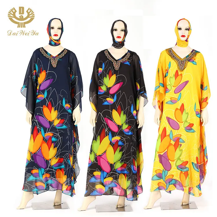 Модная африканская одежда abaya больших размеров, Женский кафтан, абайя, кафтан, халат, африканские платья для женщин, одежда
