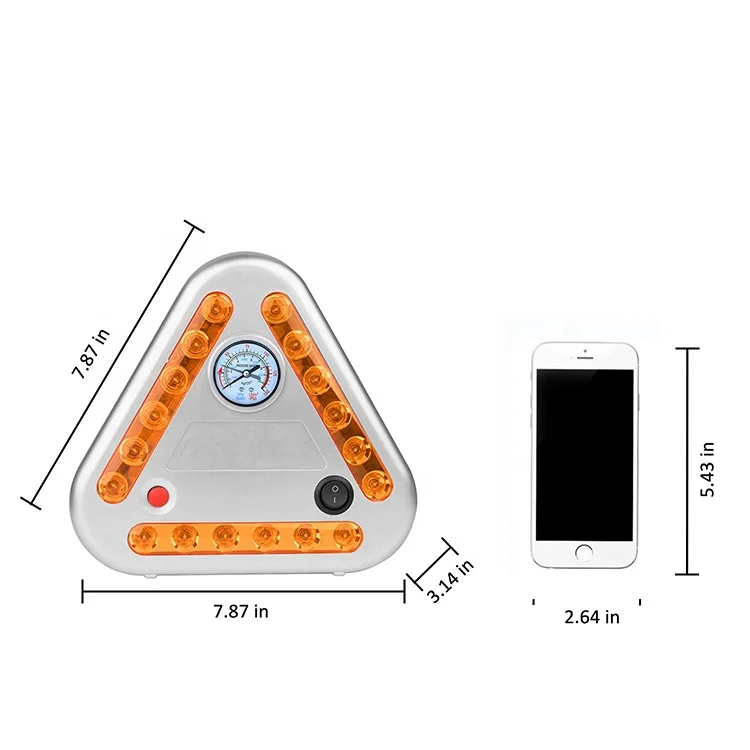 High Quality Portable Tire Inflator for Car Tire Pump Auto Air Inflator for Bicycle or Motorcycle
