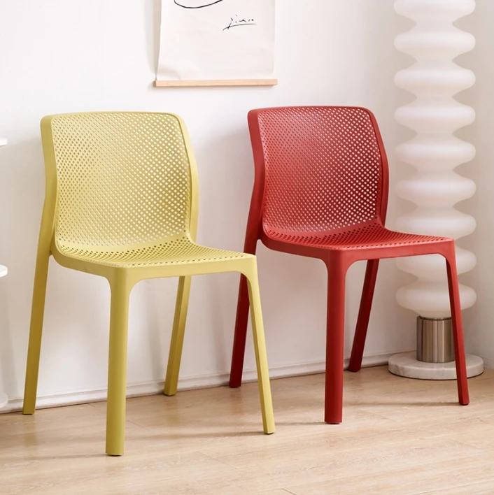 Factory Wholesale Nordic Modern Plastic Dining Chairs restaurant Stackable PP Dining Chairs