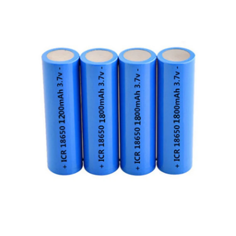 High Capacity Cylindrical Power 18650 3.7V 1800mAh Li-ion Rechargeable Lithium Ion Battery for Instrumentation