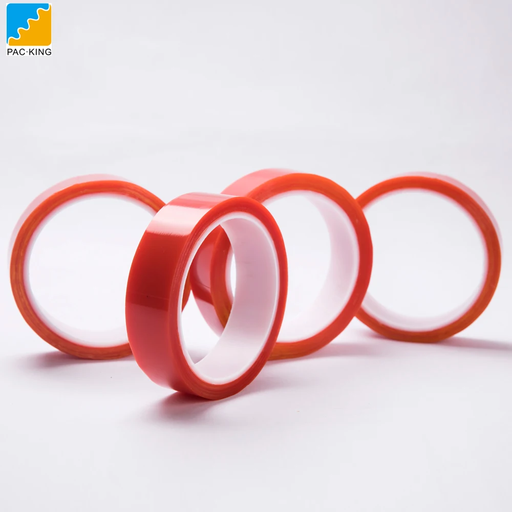 High Bonding Acrylic Adhesive Roll 500m Length Sealing Clear Two Sided PET Polyester Film Double Side PET Tape