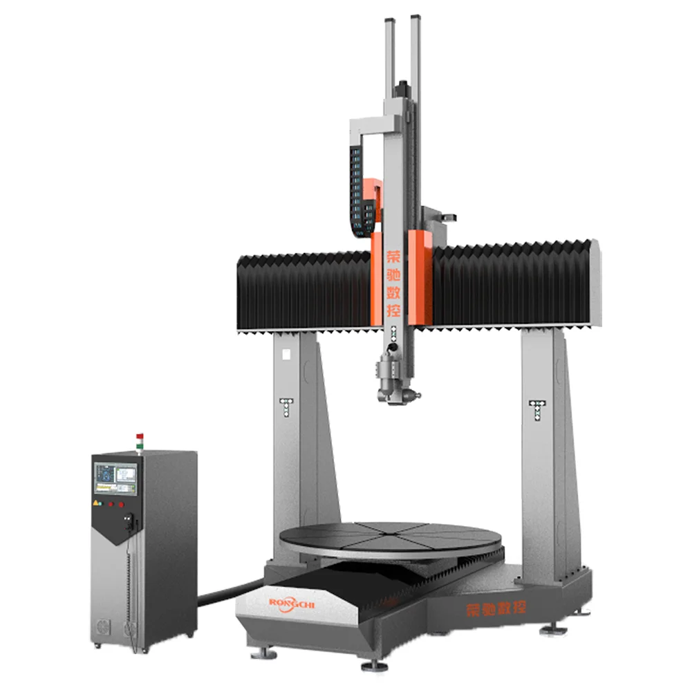 5-Axis Vertical Foam Engraving Machine Servo Motor DSP Control System New Condition Single/ATC/Multi Home Use Retail Restaurant