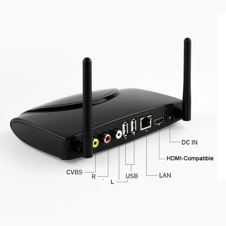 New Hot Android 9.0 Leadcool R2 Smart TV Set Top Box IPTV TV Box with 2.4G WIFI Quad Core S905W