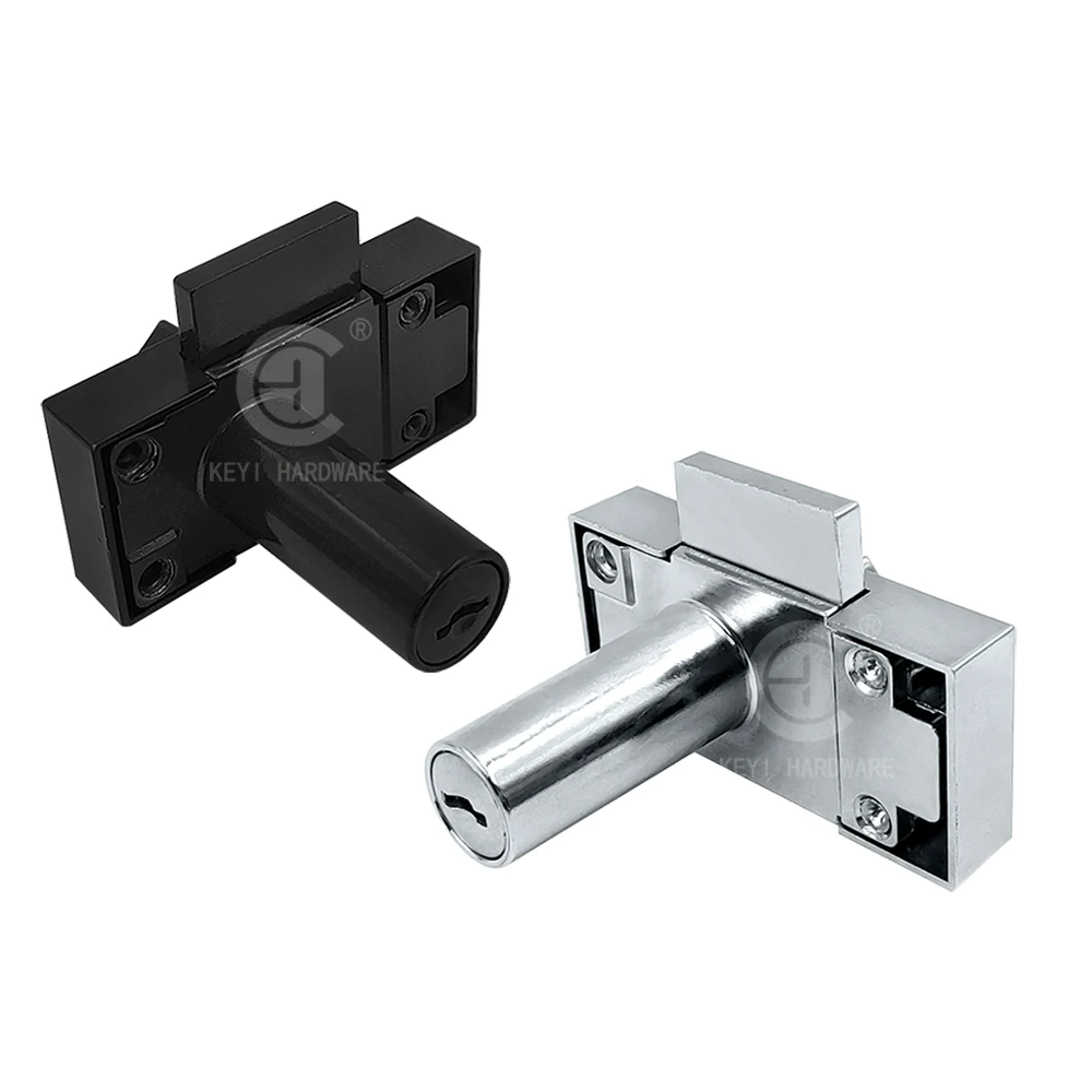 Wholesale Zinc Alloy Office Push Desk Drawer Slide Lock Furniture Locks Door Accessories