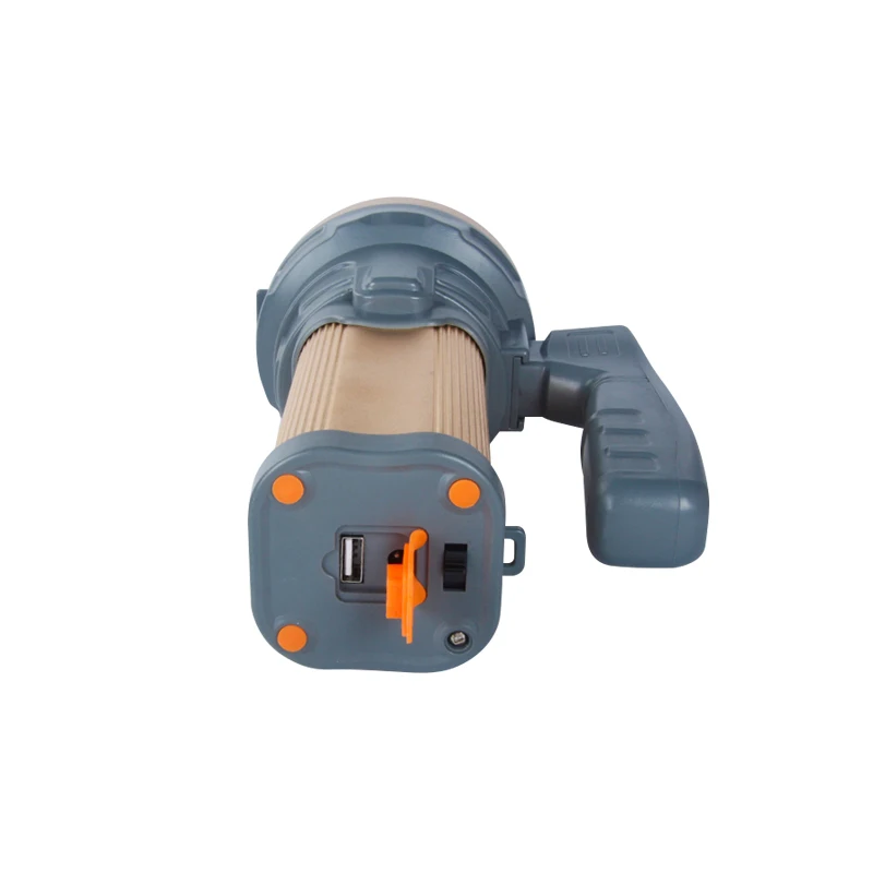 Outdoor patrol hand-held light high-power LED searchlight