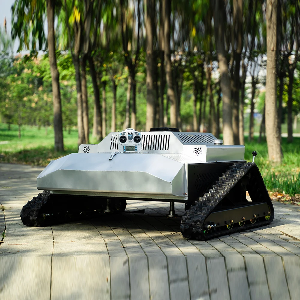 Garden Machine Brush Cutter Highway Robotic Lawn Mower Flail Mower Machine Remote Control Grass Cutting Machine